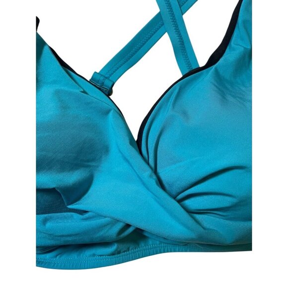 Alex Marie Torquoise Estilo Bikini Top SIZE-XL - Picture 5 of 6